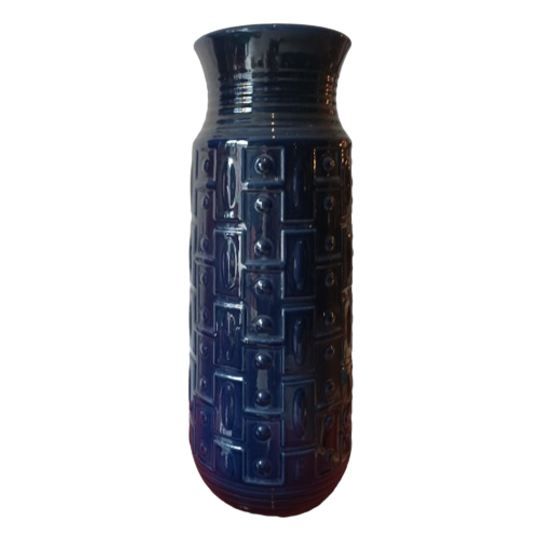 Donkerblauwe Vaas 1