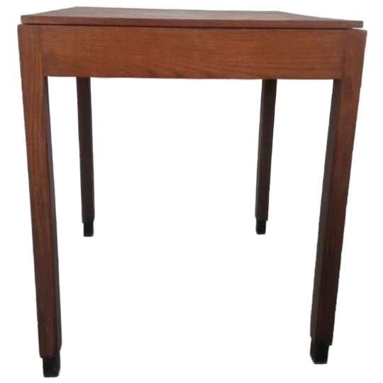 Amsterdamse School Side Table Eiken 1
