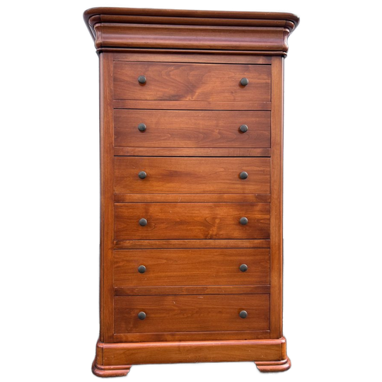 Prachtige 7-ladenkast, Kersenkleur, 126 Cm Hoog 1