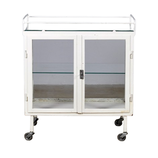 Vintage Ziekenhuis Trolley, 1940’s 1