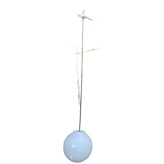 Raak B1219 Lamp. School Lamp. Trapgat Lamp. Xl Melkglas 1