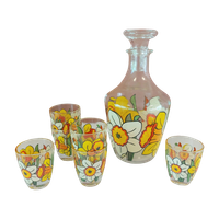 Borrelglazen Set Met Karaf Narcis