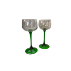 Vintage Luminarc Elzas Wijnglas | Groen - Set Van 6 thumbnail 1