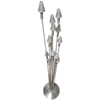Rare Harco Loor Floor Lamp 1980s Height 130 Cm Width 25 Cm