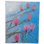 Origineel Schilderij Olie Op Canvas 50x40cm thumbnail 1