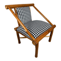 Bamboe Fauteuil ‘pied De Poule’