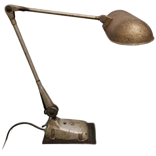 Antieke Werklamp Ernst Rademacher Bureaulamp Lamp Vintage 1
