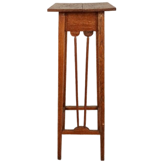 Vintage Arts And Crafts Houten Plantentafel 1