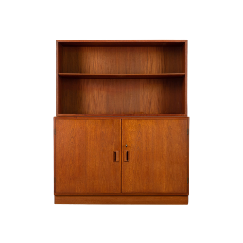 Deens Design Dressoir Met Boekenkast Van Borge Mogensen, 1960S