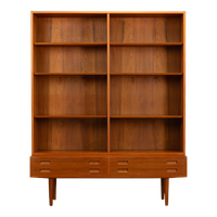 No. 26 : Dressoir En Boekenkast By Hundevad & Co, 1960S