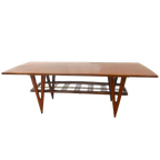 Webe Louis Van Teeffelen Salontafel Teakhout Jaren 60 Tafel thumbnail 1