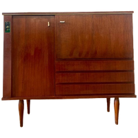Vintage Houten Barkast / Kast
