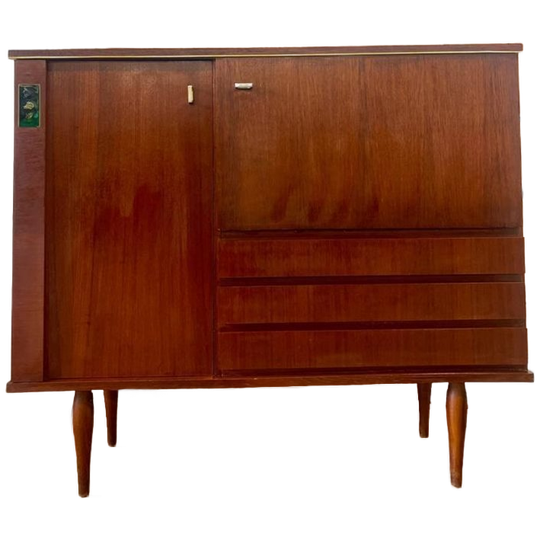 Vintage Houten Barkast / Kast 1