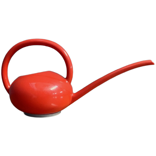 Red Plastic Watering Can 1960S 1