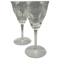 Set Kristallen Kleine Wijnglazen Druif 2 Stuks
