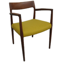 Model 57 In Teak By Niels Otto Moller For J. L. Mollers, 1970s