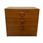 Vintage Compacte Ladekastje Mid Century Design thumbnail 1