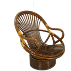 Rotan Manou Draai Stoel thumbnail 1