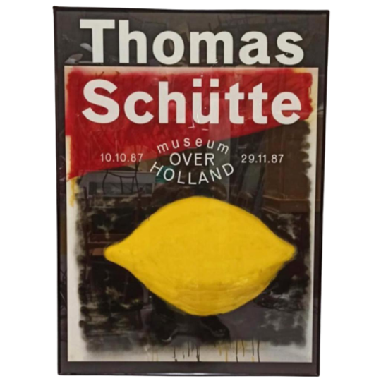 Vintage Tentoonstelling Poster, Lex Reitsma 1