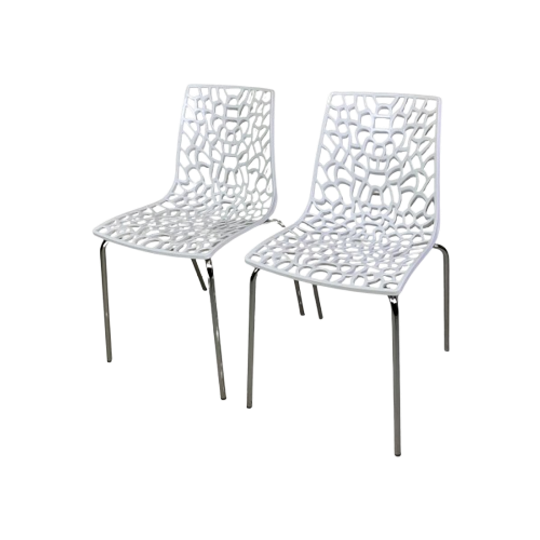 Set Van 2 Design Stoelen Igap , Model Groove, Jaren 2000 1
