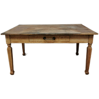 Oude Frans Houten Boeren Eettafel, Keukentafel, Tafel, Tuintafel