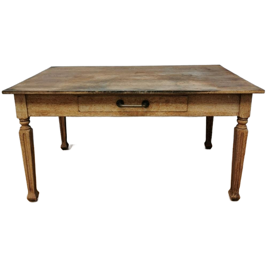 Oude Frans Houten Boeren Eettafel, Keukentafel, Tafel, Tuintafel 1