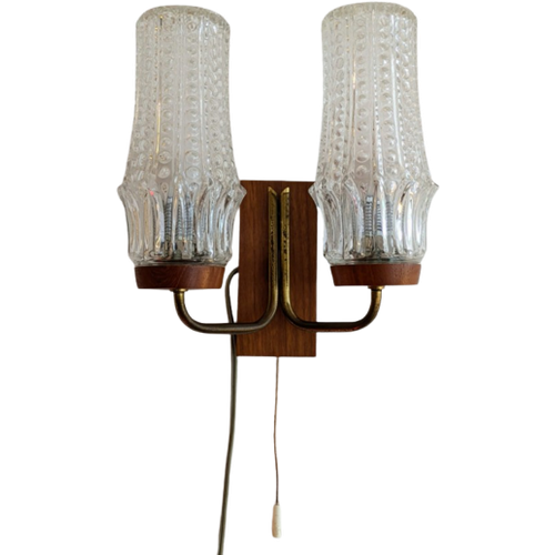 Vintage Wandlampje, Glas