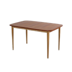 Vintage Eettafel | Tafel | Verlengbaar | Jaren 60 | Zweeds thumbnail 1
