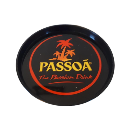 Groot Vintage Blikken Dienblad Passoã Reclame Pub Bar Cafe 1