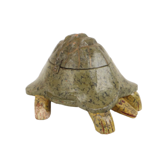 Houten Schildpad Trinket Doos Snuisterij Vide Poche 1
