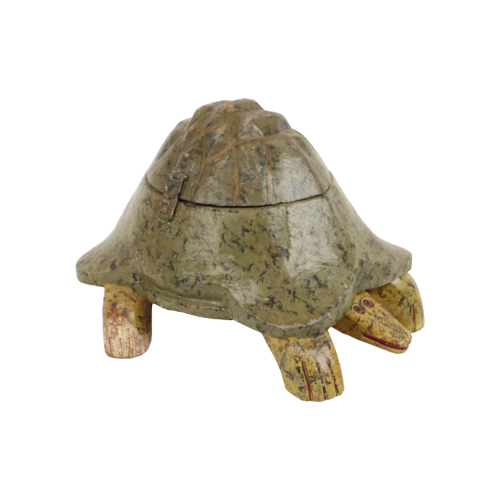 Houten Schildpad Trinket Doos Snuisterij Vide Poche