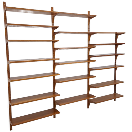 Deens Poul Cadovius Royal System Modulair Teak Wandsysteem Cado 1