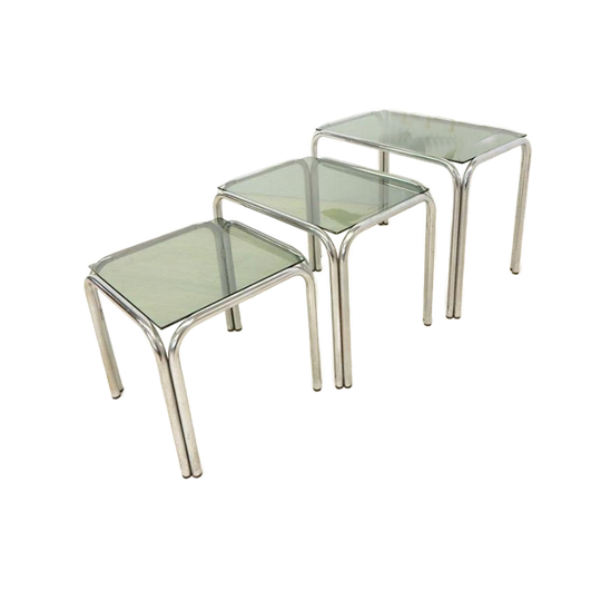 Vintage Bijzettafel Jaren70 Plantentafel Mimiset Mid Century 1