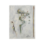 Abstract Schilderij - Paolo Gentilla, 1970s thumbnail 1