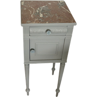 Wandkastje / Plantentafel / Nachtkast Marmer Little Lamp