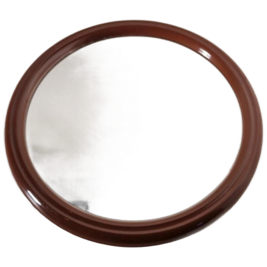 Vintage Spiegel Ronde Spiegel Tiger Spiegel Jaren 70 1