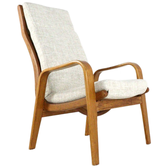 Cees Braakman Pastoe Fb05 Fauteuil Herenmodel Vintage Gestoffeerd 1