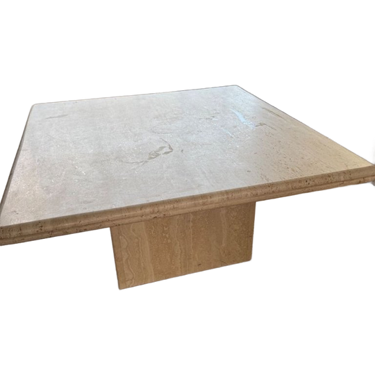 Travertin Salontafel Vintage 1
