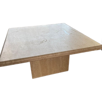 Travertin Salontafel Vintage