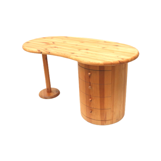Niervormig Bureau Van C. F. Christensen <<<brand>>>, Denemarken 1970 1