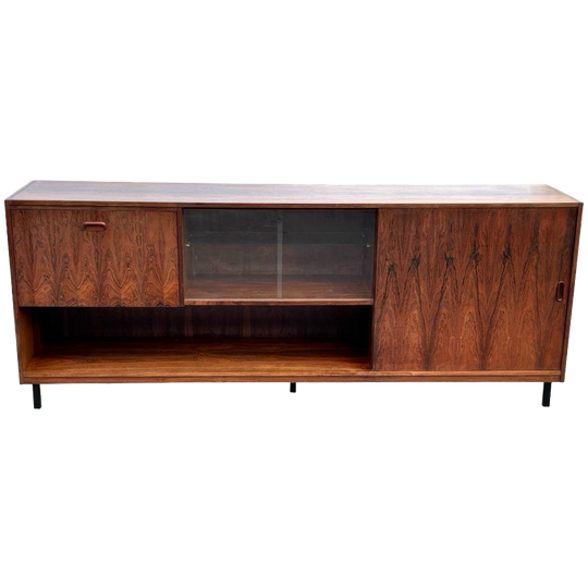 Vintage Dressoir Lowboard Tv Meubel Jaren 60 Palissander 1