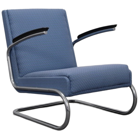 Buisframe Fauteuil S411 - W.H. Gispen Voor Mücke Melder, 1960S 1