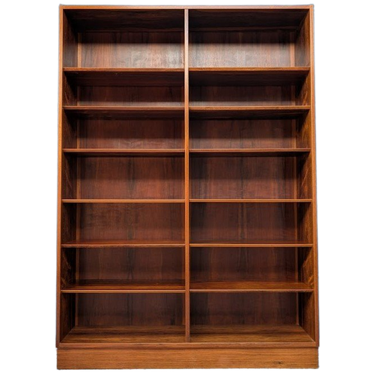 Vintage Palissander Boekenkast, Hundevad, Jaren 60 1