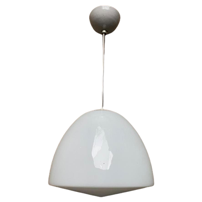 Art Deco Hanglamp Met Philips Glazen Bol