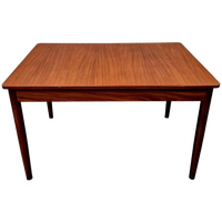 Vintage Uitschuifbare Tafel Uitschuiftafel Teakhouten Tafel