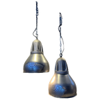 2x Vintage Hanglampen Schréder thumbnail 1