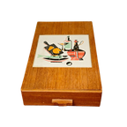 Vintage Borrelset Besteklade Kaasplank thumbnail 1