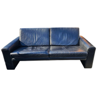 Artifort - C 691/7 - Artifort Design Group - 2,5 Zits - Leer