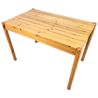 Vintage Grenen Pine Rechthoekige Eettafel Deens Design ‘60