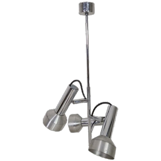 Mooie Jaren 70 Design Lamp Met 3 Spots 1
